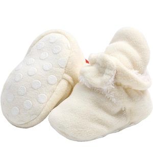 12-18 Month White Booties